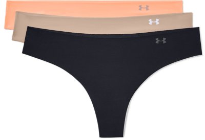 Under Armour Womens Sheers Thong Black Sports Running Gym Breathable Lightweight